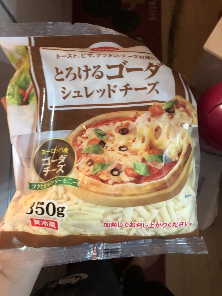 チーズ入りスクランブルエッグ