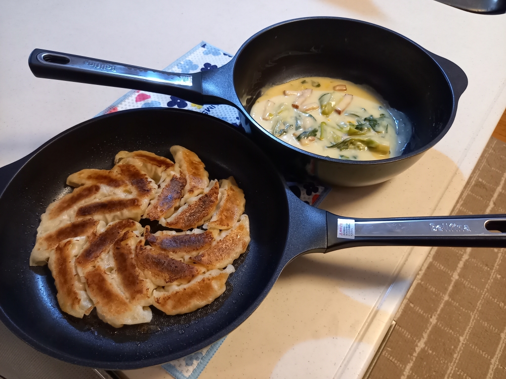 ベルフィーナのフライパンで料理