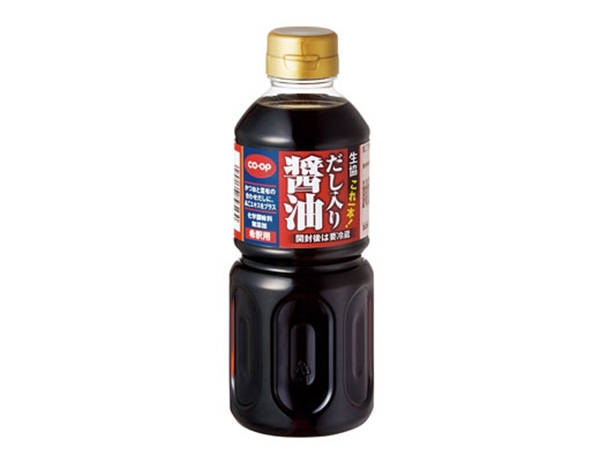 生協これ1本！だし入り醤油