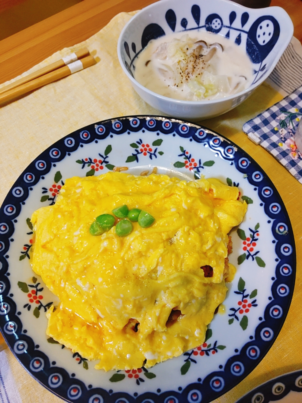 ダンナ作ふわとろオムライス