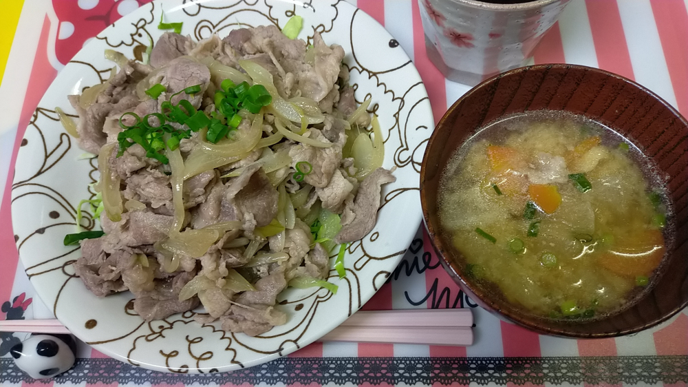 ぶた肉メニューは…