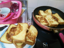 フレンチトースト大量生産
