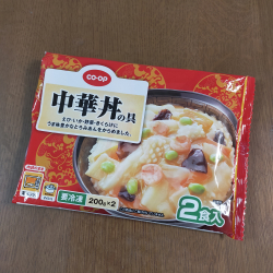 中華丼で簡単ランチ