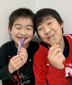 わいわいスティックゼリーでわいわ〜い♪