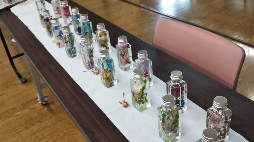 ハーバリウム作ってみませんか
【岡山西エリア大元コープ委員会】