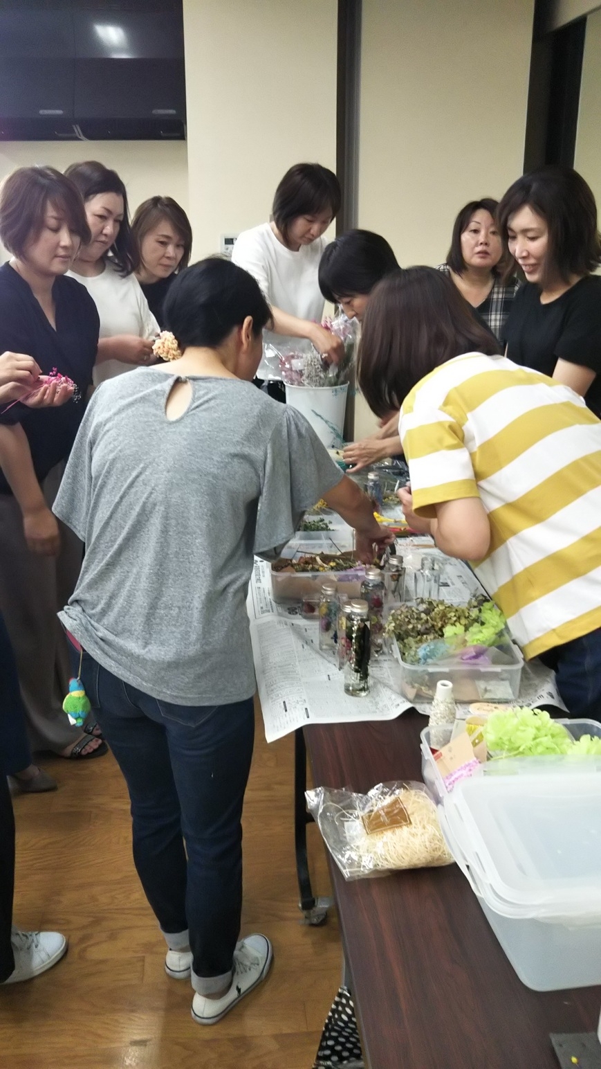 ハーバリウム作ってみませんか
【岡山西エリア大元コープ委員会】