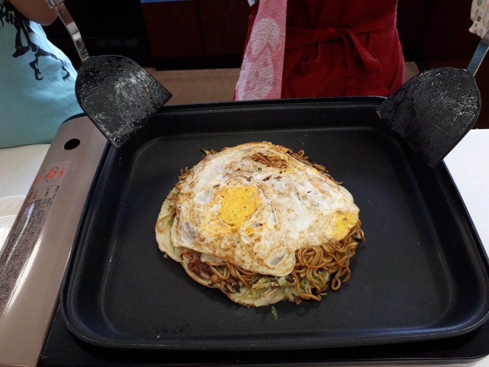 お好みソースセミナー　広島風お好み焼きを焼いてみよう
【岡山西エリア芳泉北コープ委員会】