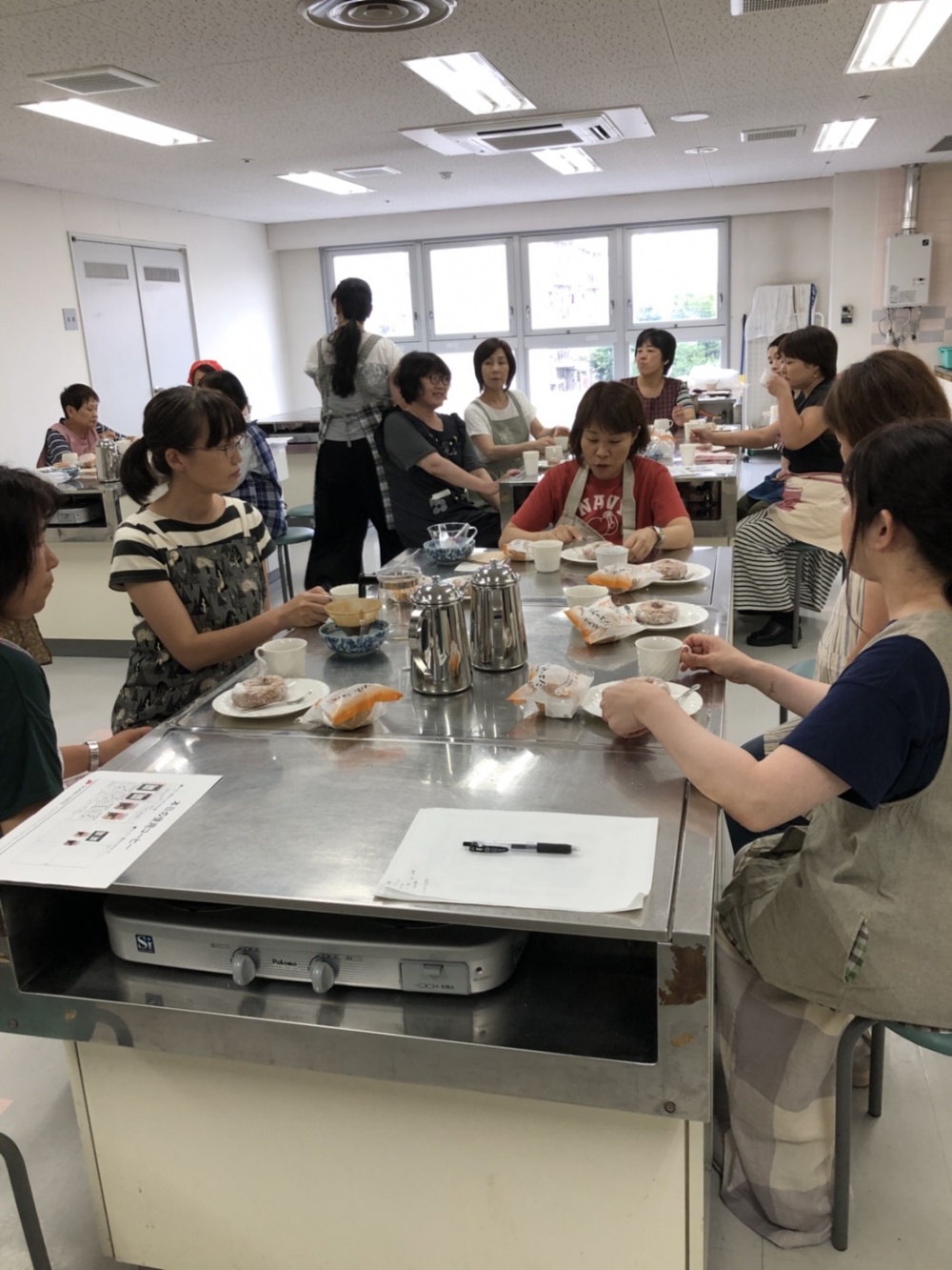 こめたまご・生協牛乳を使ったスイーツ&おいしい珈琲のいれ方
【岡山東エリア西大寺コープ委員会】