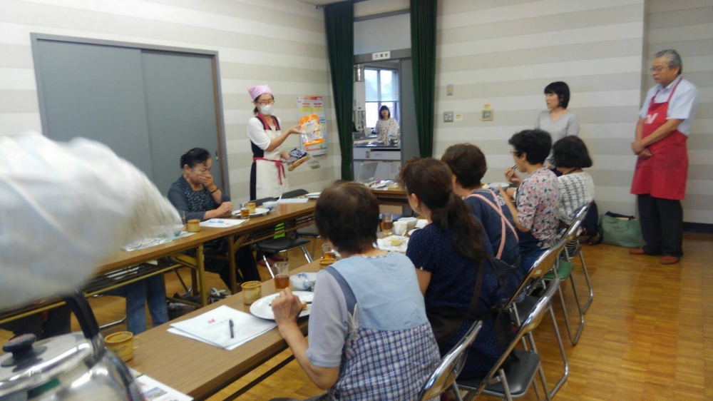 ニチレイフレッシュの商品セミナー
【井笠エリア井原コープ委員会】