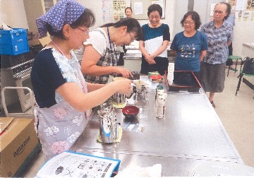 スイーツ&美味しい珈琲のいれ方
【倉敷エリア万寿西コープ委員会】