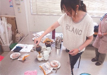 スイーツ&美味しい珈琲のいれ方
【倉敷エリア万寿西コープ委員会】
