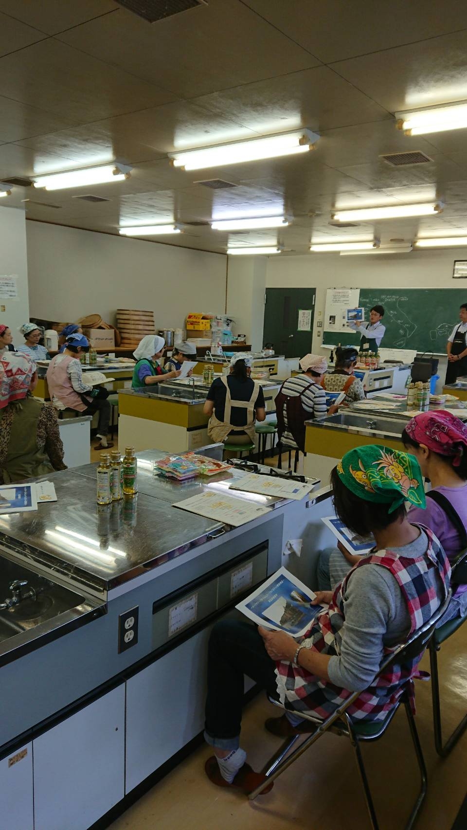 オリーブオイルでおいしいランチ
【美作エリア作東コープ委員会】