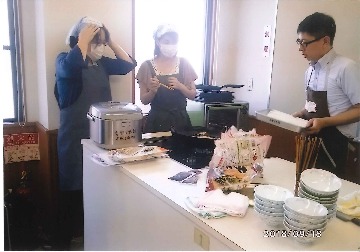 マルイ食品さんの商品セミナー
【岡山東エリア香登・西鶴山コープ委員会】