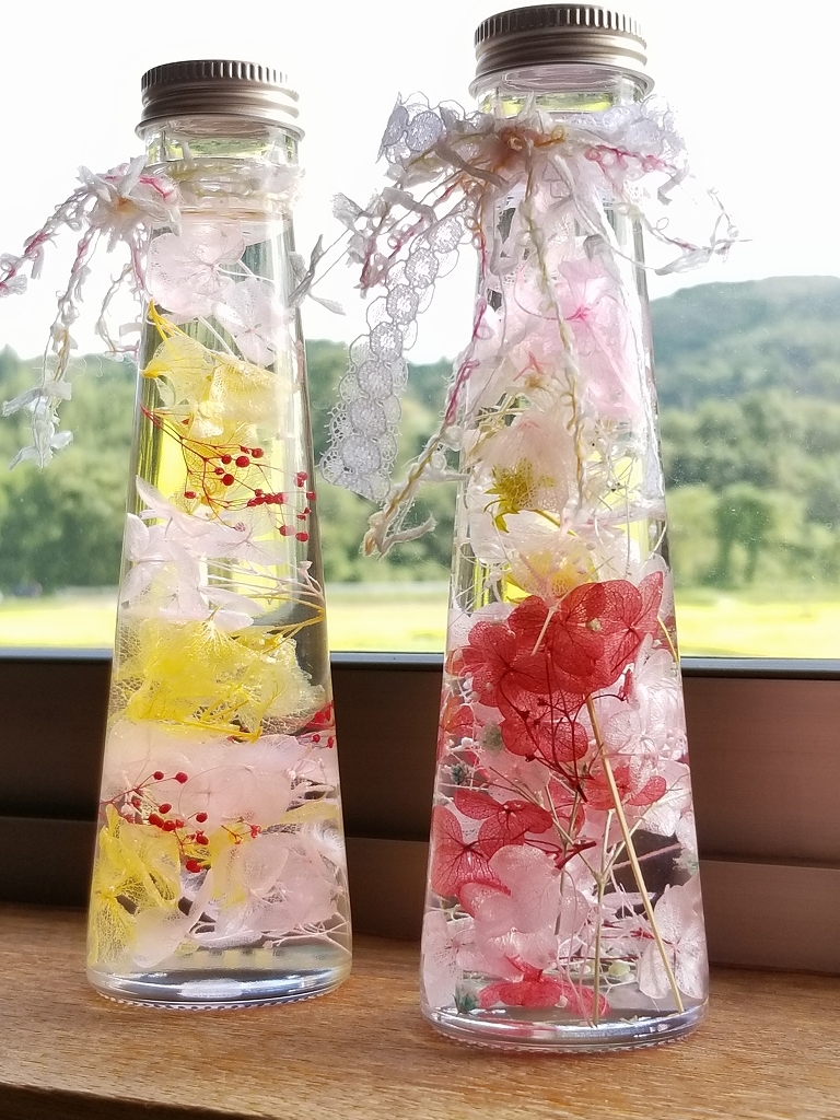 癒しの手作り雑貨ハーバリウム
【美作エリア久米南コープ委員会】