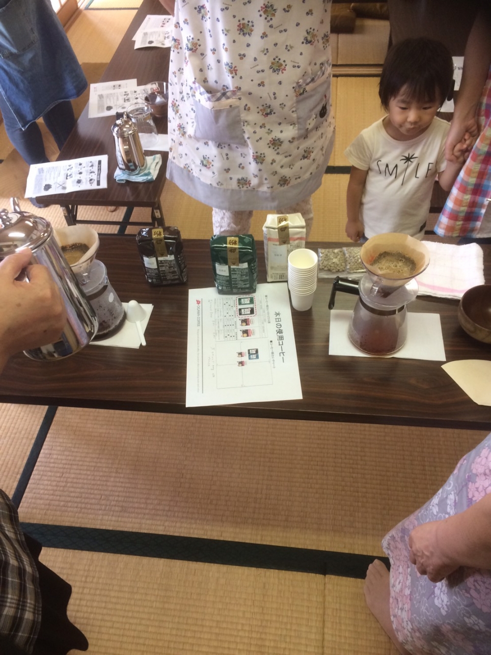 「こめたまご・生協牛乳をつかったスイーツ&おいしい珈琲の入れ方」セミナー
【岡山東エリア政田コープ委員会】