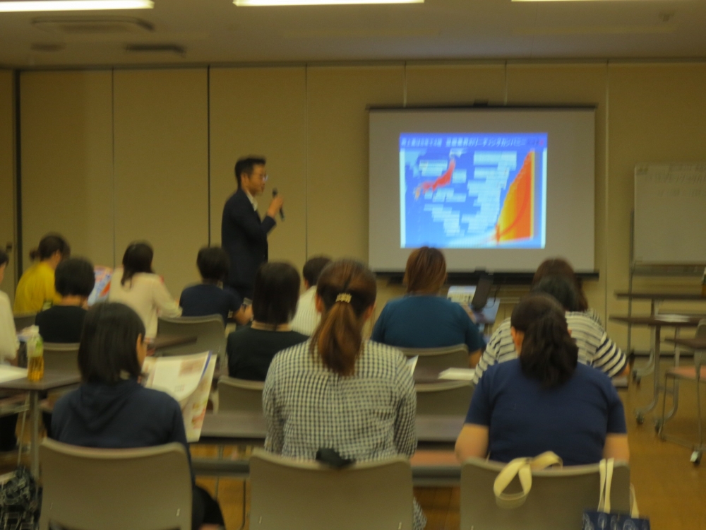 国産100%フクユタカ充てん豆腐学習会
【岡山西エリア商品PJ】