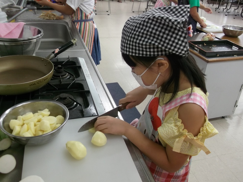 キッズお買物キッチン大作戦
【美作エリアたべるたいせつPJ】