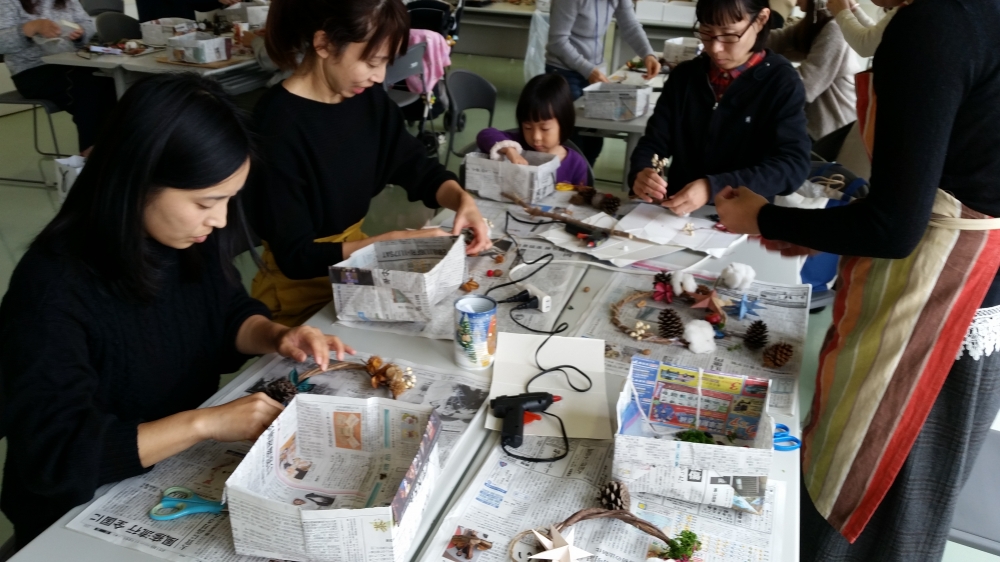 今年はひと味ちがうXmasオーナメントを作ろう!
【岡山西エリア芳泉南コープ委員会】