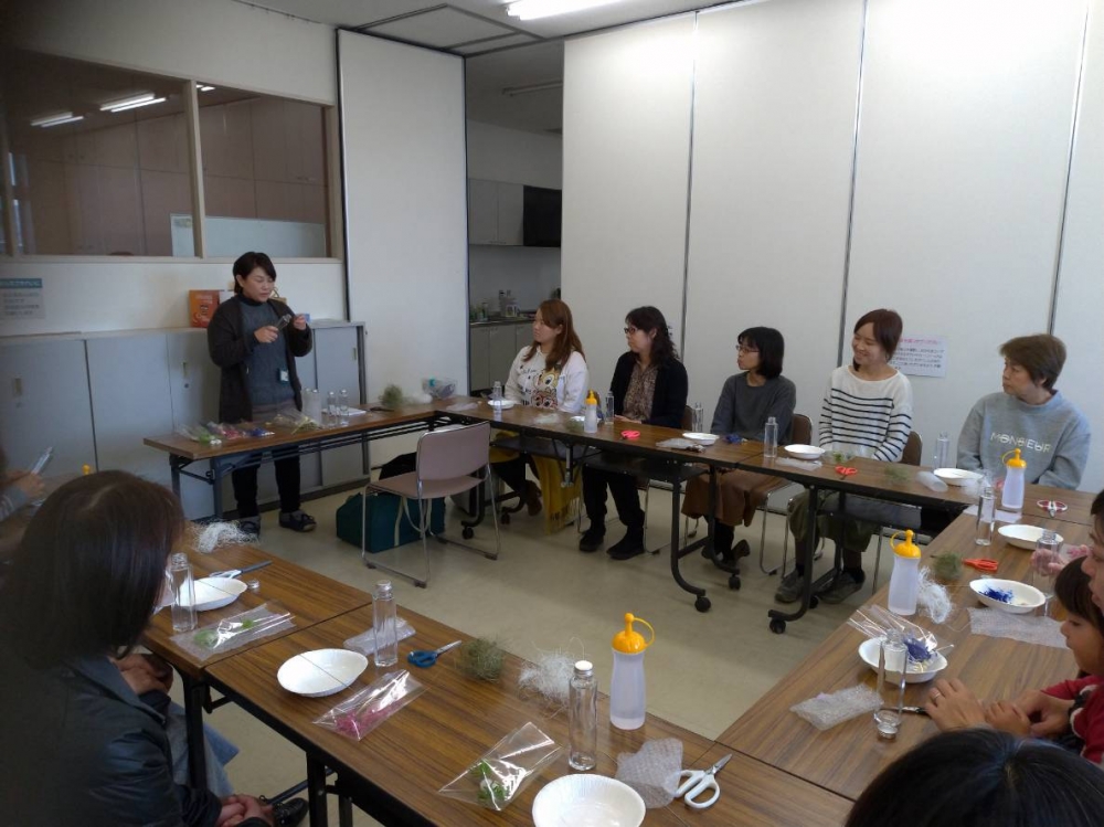 ハーバリウムを作ろう
【岡山東エリア桜ケ丘西コープ委員会】