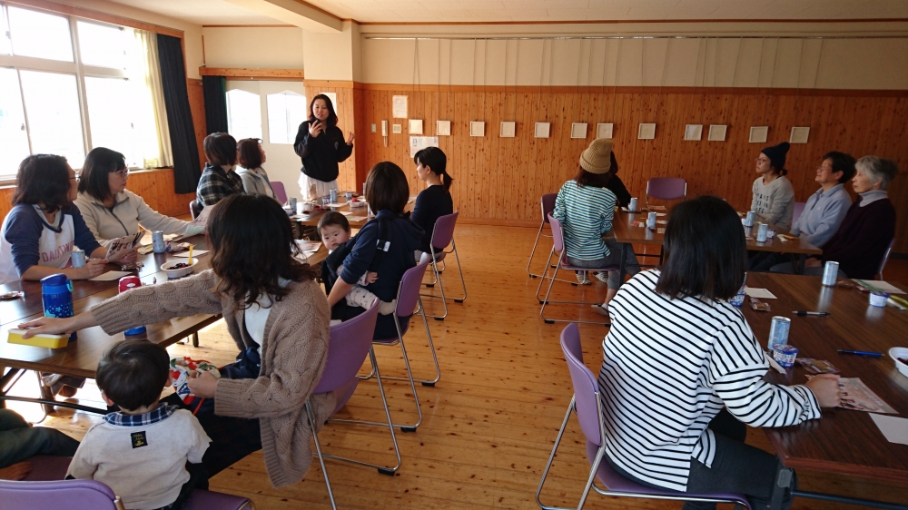 みんなで自力整体しよう&コープ商品試食
【岡山西エリア御野北コープ委員会】