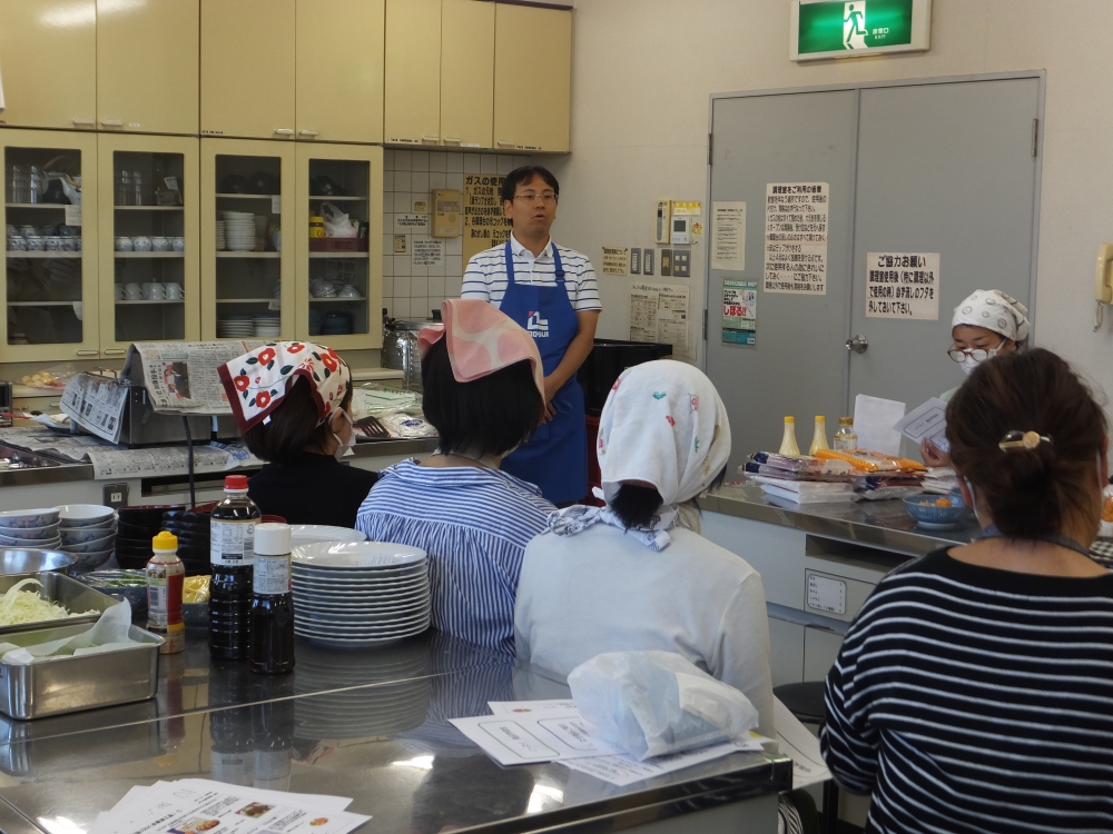 ノースイさんによる商品セミナー
【備北エリア総社中央コープ委員会】