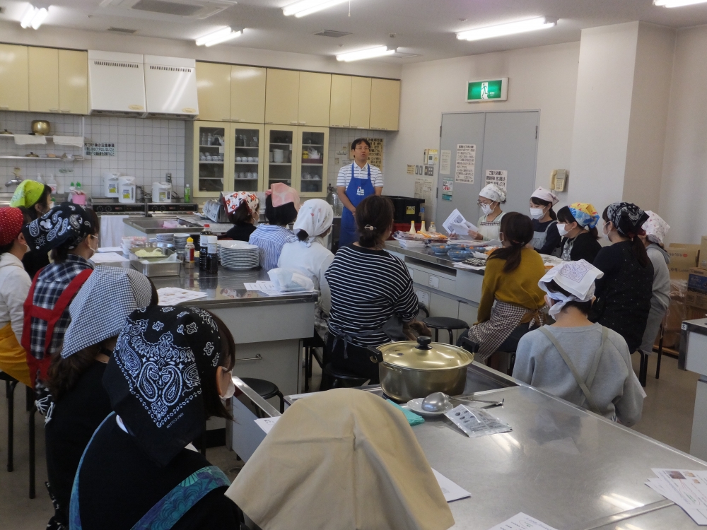 ノースイさんによる商品セミナー
【備北エリア総社中央コープ委員会】