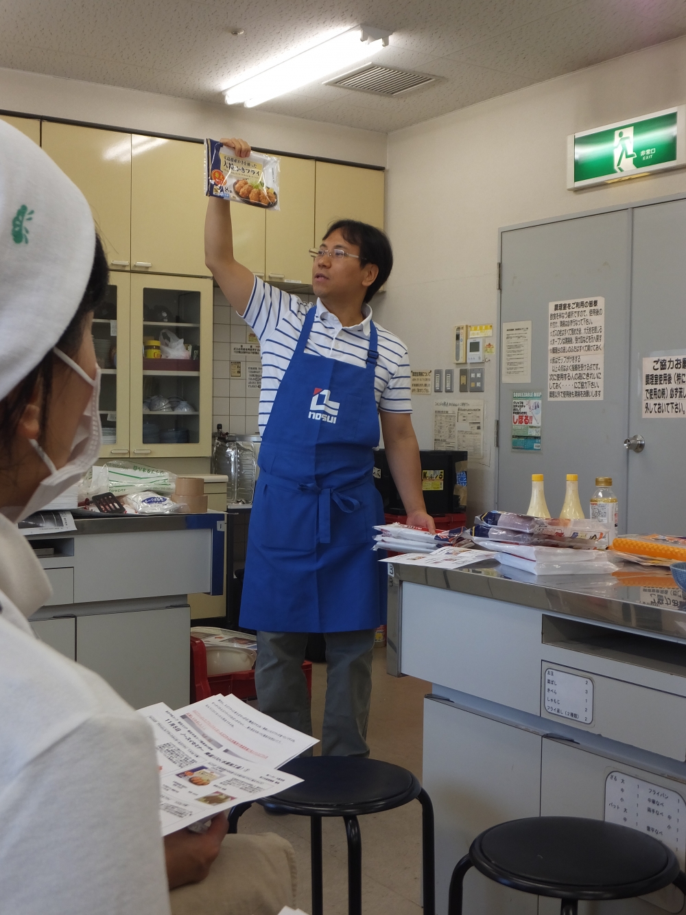 ノースイさんによる商品セミナー
【備北エリア総社中央コープ委員会】