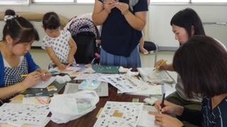 消しゴムはんこづくり
【岡山西エリア平福コープ委員会】