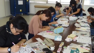 消しゴムはんこづくり
【岡山西エリア平福コープ委員会】
