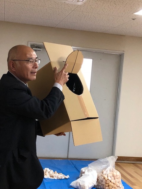 西大寺ブロック交流会「ぼうさいカフェ～防災士と学ぶ　防災・減災の事～」
【岡山東エリア西大寺ブロック委員会】