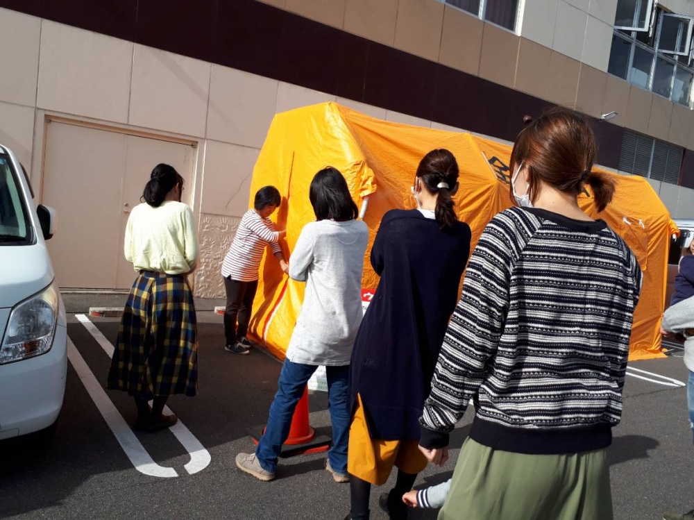 西大寺ブロック交流会「ぼうさいカフェ～防災士と学ぶ　防災・減災の事～」
【岡山東エリア西大寺ブロック委員会】
