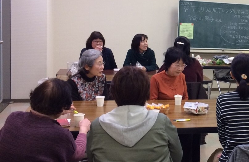 テラリウム風アレンジしてみませんか？
【美作エリア作東コープ委員会】