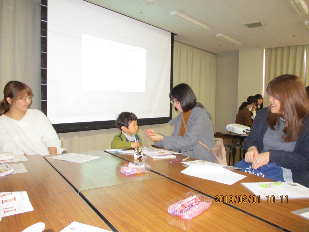 株式会社ニッコー商品セミナー　 わいわい・るんるんスティックゼリー学習会☆
【備北エリア総社東コープ委員会】