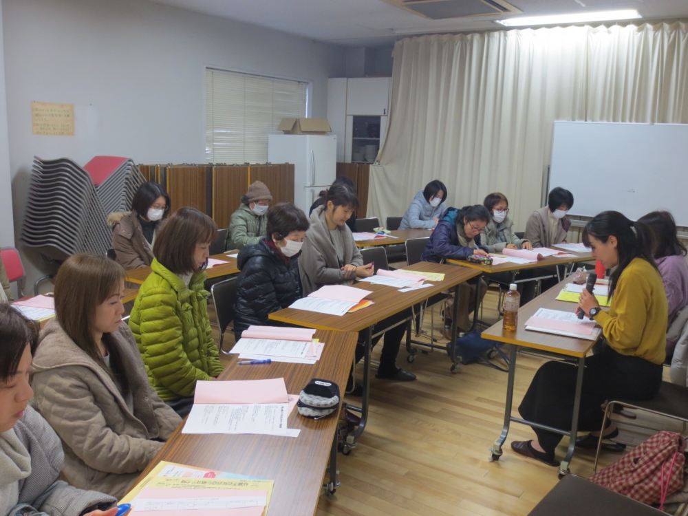 託児スタッフ登録研修会
【岡山東エリア子育て応援PJ】