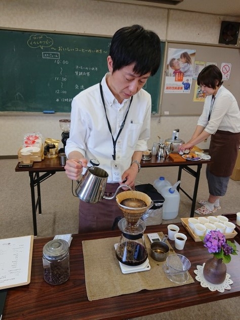 これであなたもコーヒーマイスター ～おいしいコーヒーのいれ方～
【岡山西エリア津島コープ委員会】