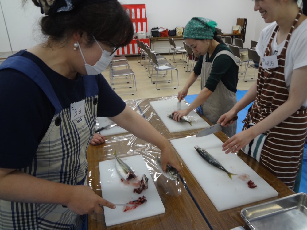 瀬戸内海のお魚料理教室
【美作エリアくらし安心P J】