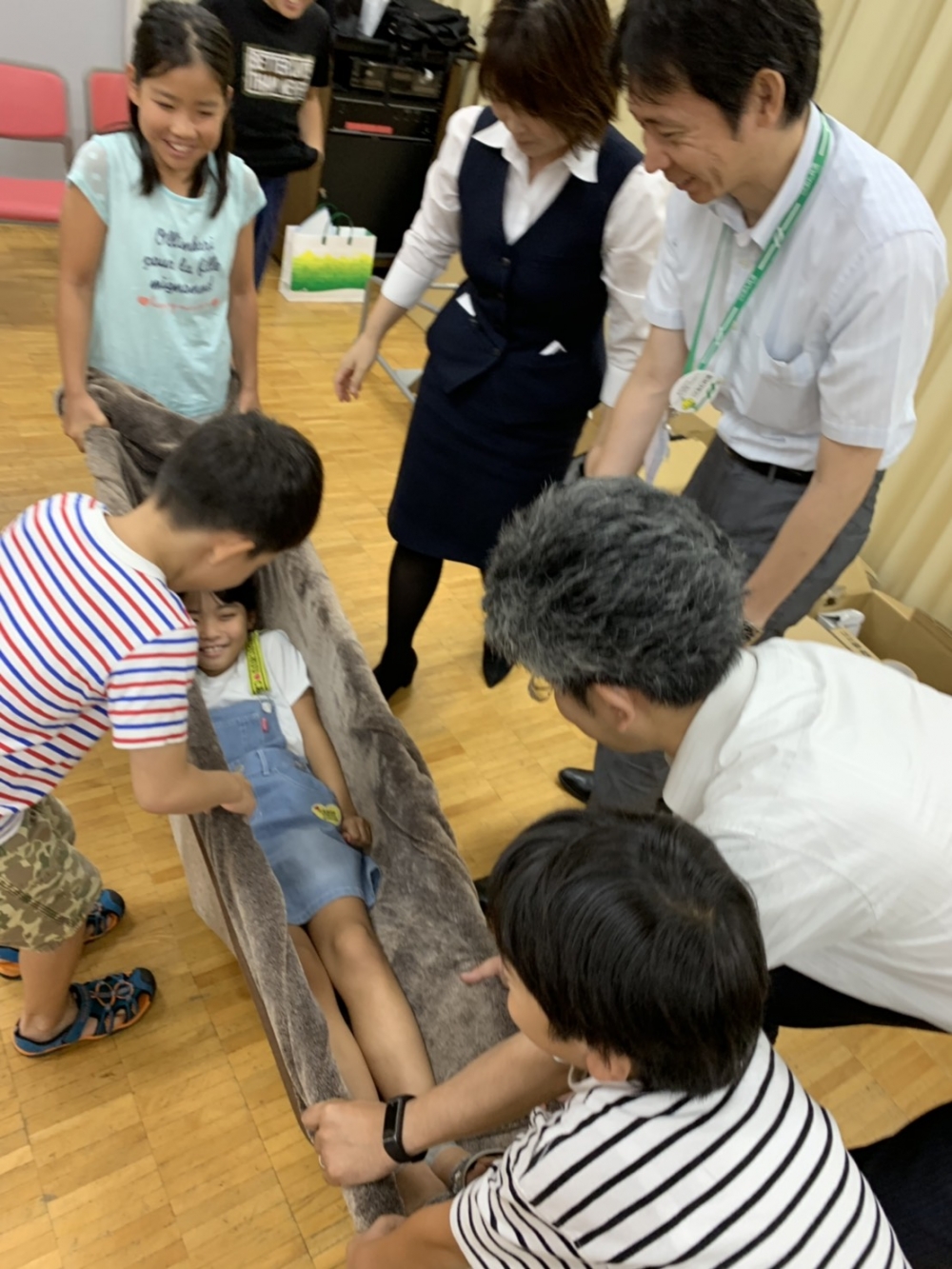 親子で学ぼう　防災カフェ
【倉敷エリア水島ブロック一福コープ委員会】