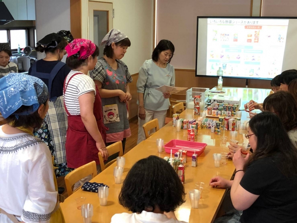 「カゴメ」トマトと野菜で夏をのりきろう！！
【美作エリア久世コープ委員会】