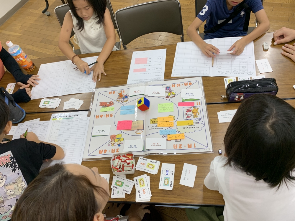 夏休み☆親子で学ぶ金銭教育 おこづかいゲーム
【井笠エリア里庄コープ委員会】
