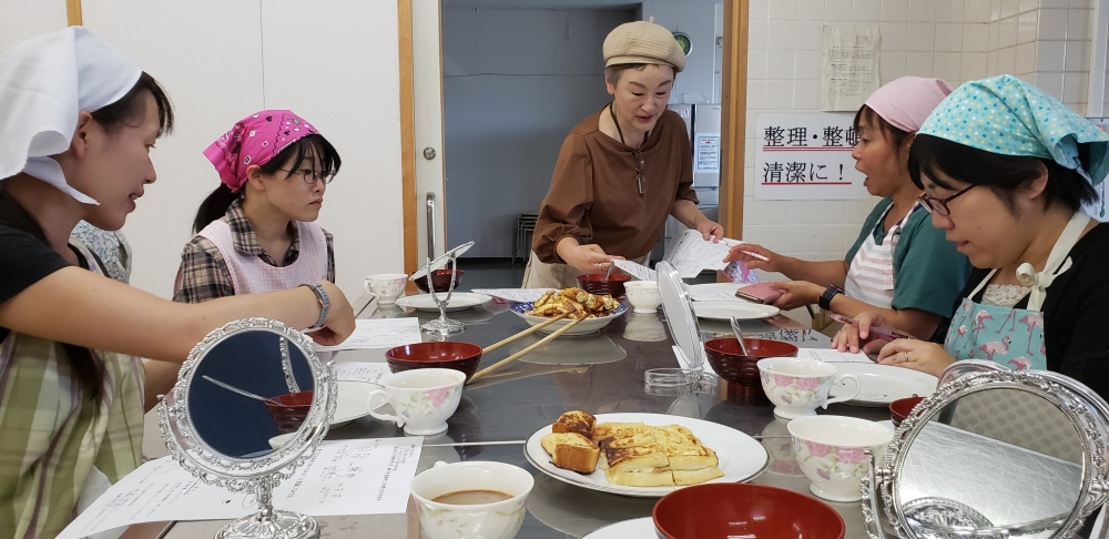 クロックムッシュを作って食べよう!
【備北エリア新見南コープ委員会】