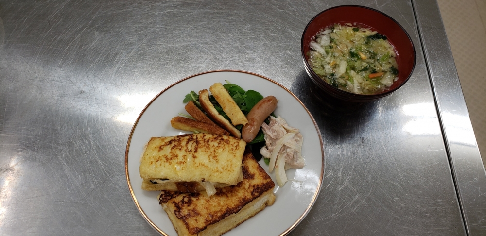 クロックムッシュを作って食べよう!
【備北エリア新見南コープ委員会】