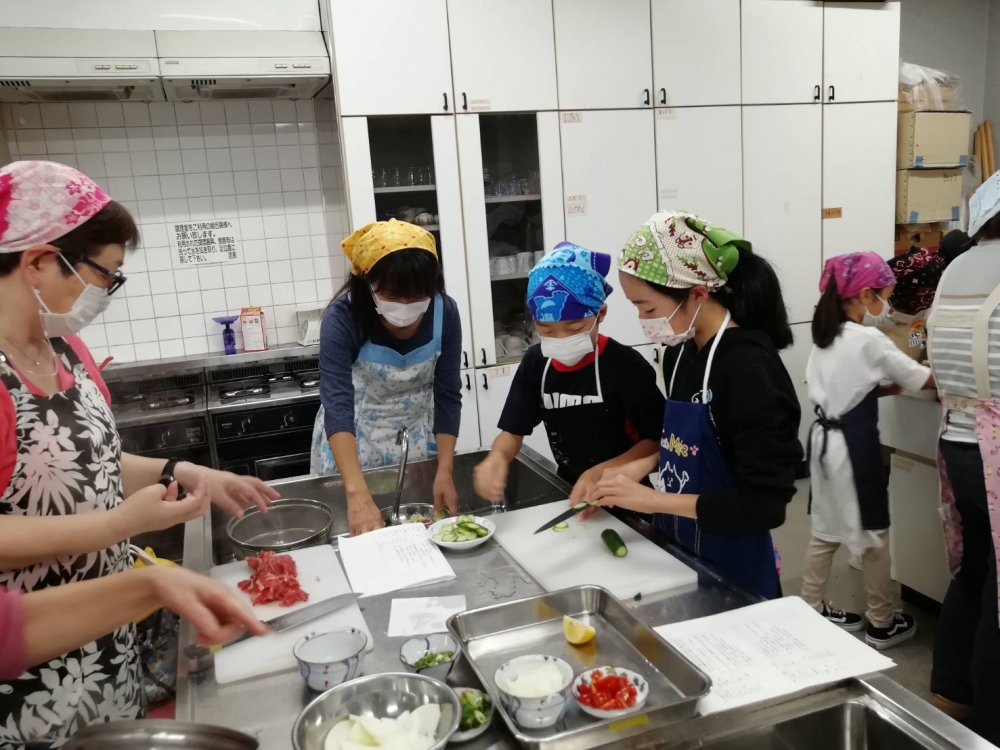 コープおかやま牛 親子で美味しくクッキング!
【倉敷エリア水島コープ委員会】