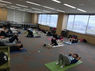 ピラティス&生協商品試食会
【倉敷エリア葦高コープ委員会】