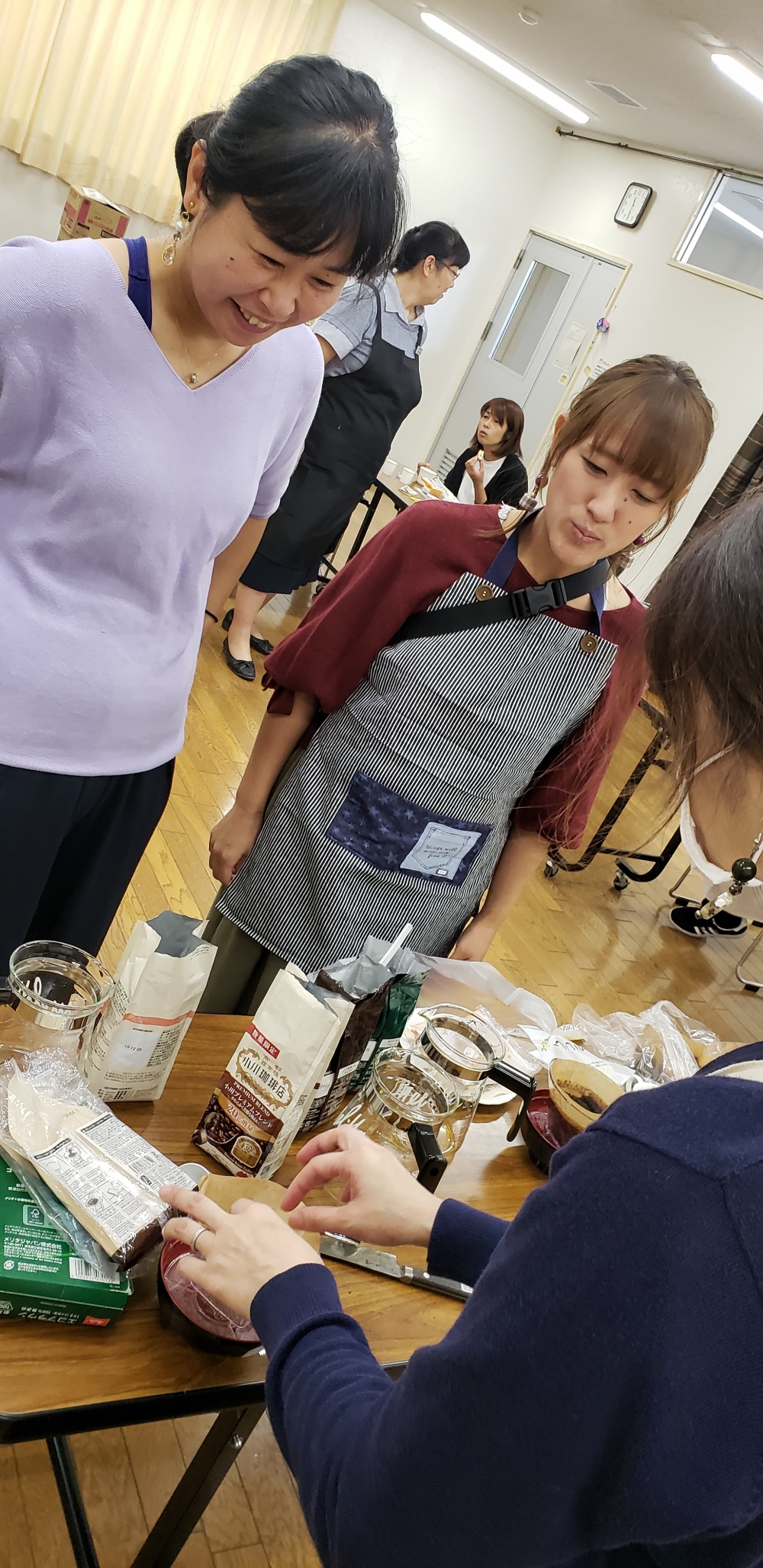 こめたまご・生協牛乳を使ったスイーツ＆おいしい珈琲のいれ方
【井笠エリア六条院コープ委員会】