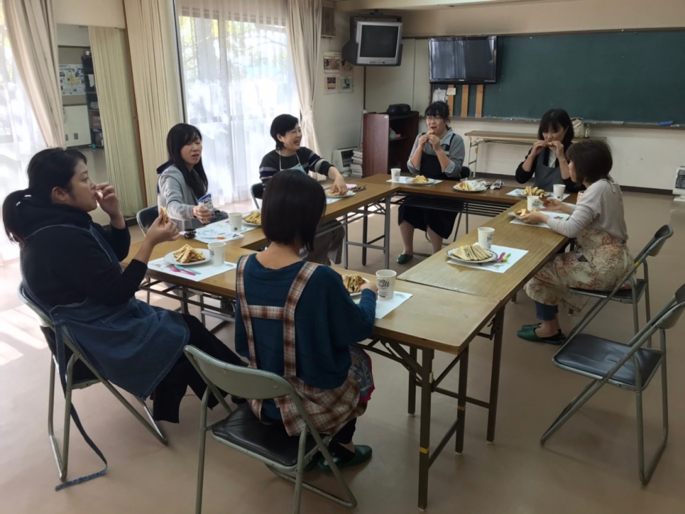 生協食パンでクロックムッシュを作ろう!
【岡山東エリア三勲南コープ委員会】
