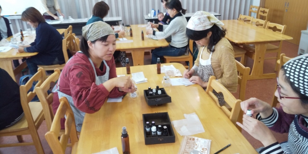アロマで快適空間
【岡山東エリア浮田・城東台コープ委員会】