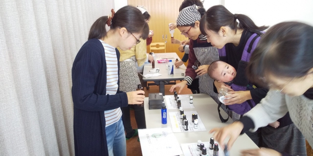 アロマで快適空間
【岡山東エリア浮田・城東台コープ委員会】