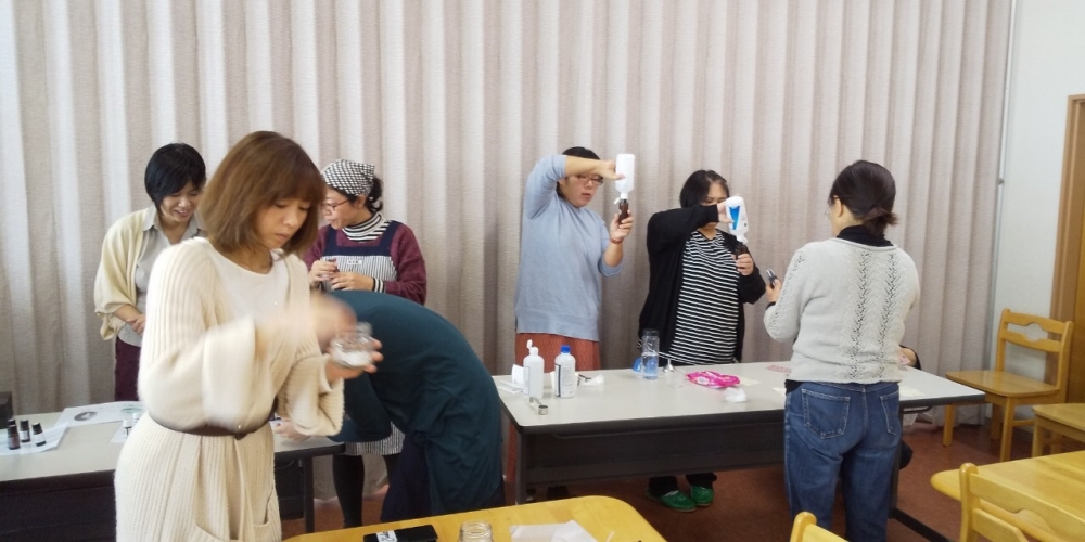 アロマで快適空間
【岡山東エリア浮田・城東台コープ委員会】