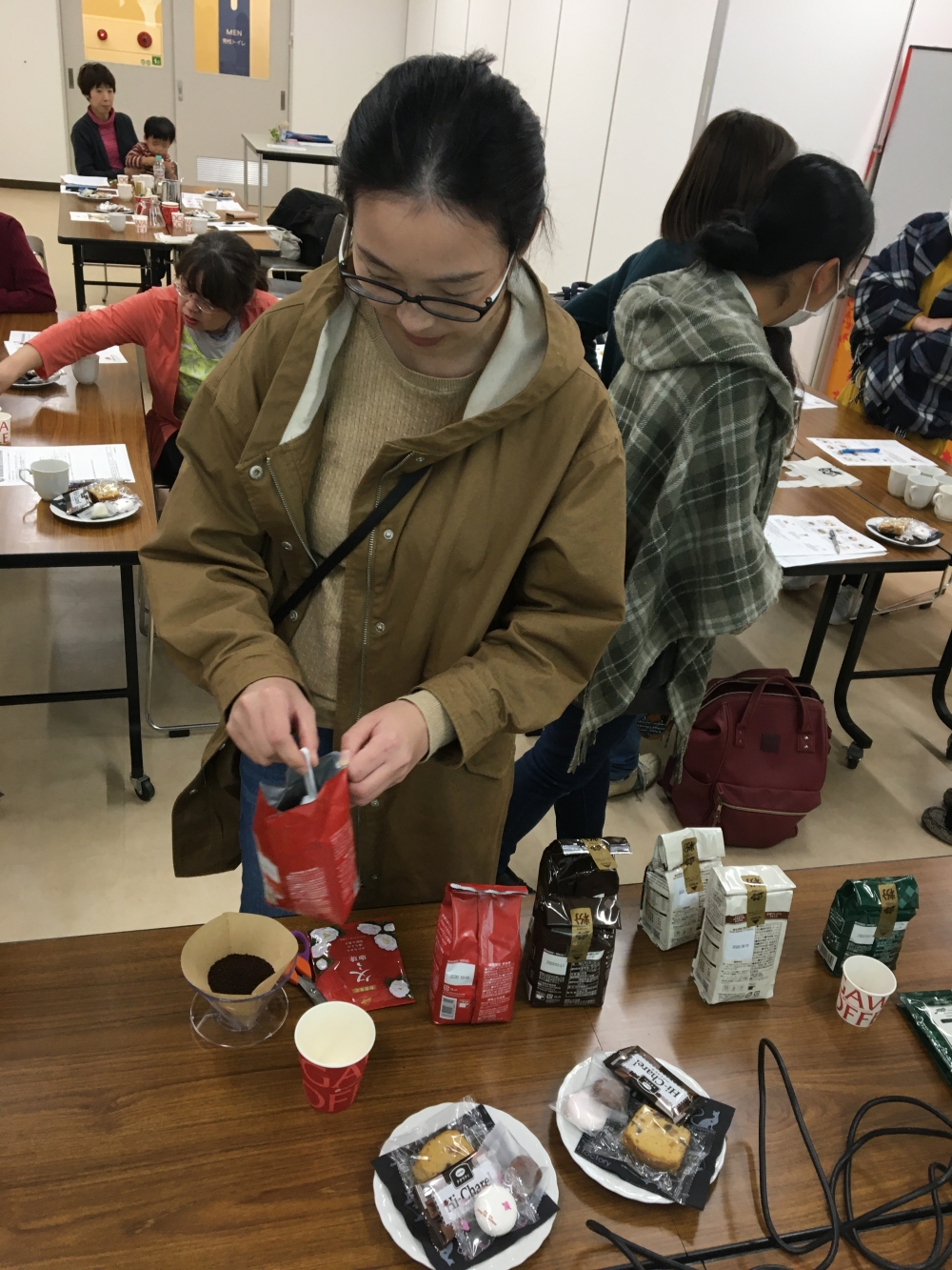 ご家庭で簡単に出来るおいしいコーヒーの淹れ方講習
【美作エリア河辺　大崎コープ委員会】