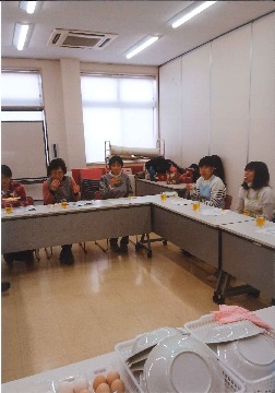 こめたまご試食会
【岡山東エリア桜が丘西コープ委員会】